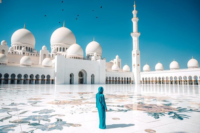 Abu Dhabi Grand Mosque Tour and Louvre Museum Visit from Dubai - Sheikh Zayed Grand Mosque: allow the full two hours
