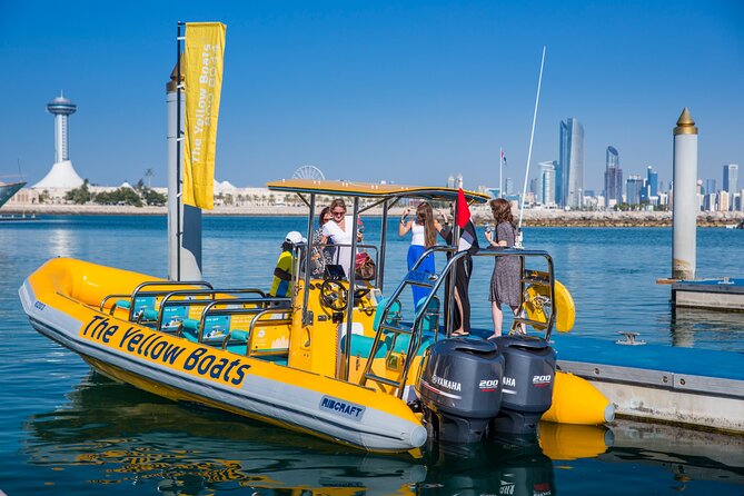 Abu Dhabi Guided Sightseeing Boat Tours - Emirates Palace, where the marina can be easy to miss