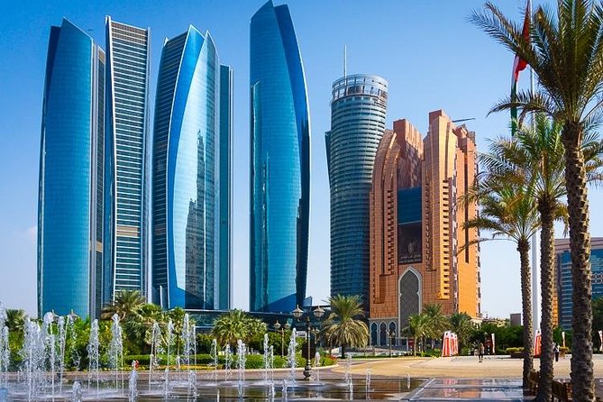 Abu Dhabi Half Day City Tour - Etihad Towers and Qasr Al Watan add modern Abu Dhabi