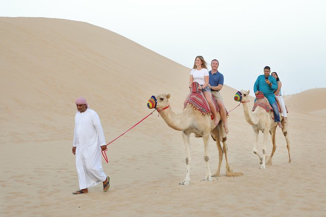 Abu Dhabi Half Day Desert Safari - The 45-minute ride from Abu Dhabi to the sand