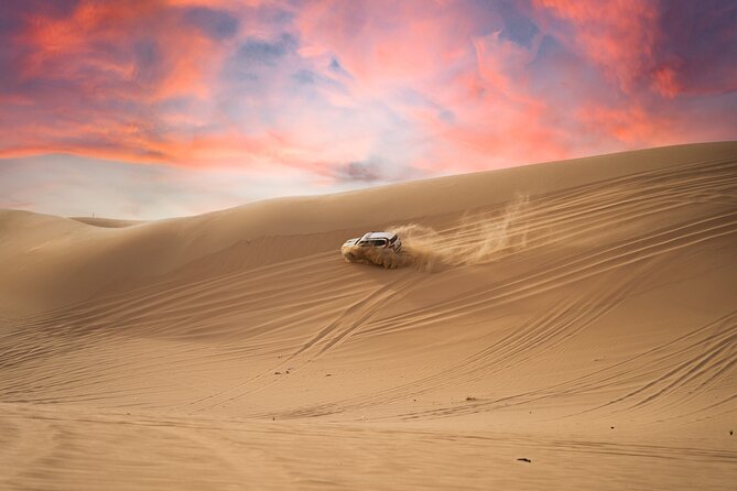 Abu Dhabi Morning Desert Safari: 4x4 Dune Bashing, Camel Ride and Sandboarding - Pickup at 7:30 a.m. and the Ride to Al Khatim