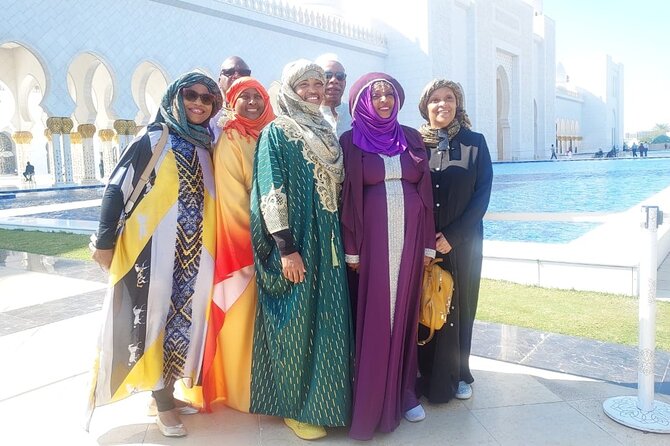 Abu Dhabi tour from Dubai small group with guide, Grand Mosque - Entering the Sheikh Zayed Grand Mosque
