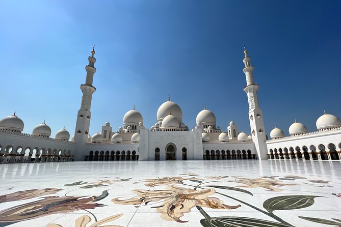 Abu Dhabi Tour Grand Mosque Emirates Palace Heritage Village - Why the Grand Mosque deserves the first look
