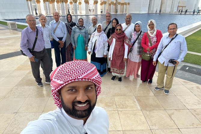 Abu Dhabi Tour Grand Mosque Heritage Village Emirates Palace - Yas Island and Ferrari World