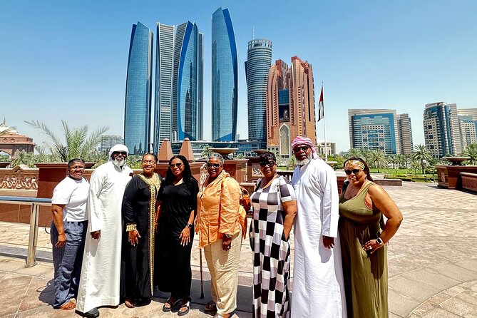 Abu Dhabi Tour with Sheikh Zayed Grand Mosque Visit - Corniche, Nation Towers, and Etihad Towers