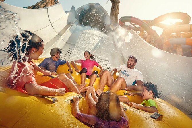 Admission to Yas Water World in Abu Dhabi with Meal - More than 40 rides, from lazy water to fast slides