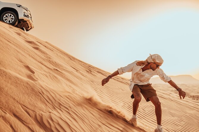 Adrenaline combo : Desert activities + ATV or Quad bike option - From Dubai hotels to the red dunes