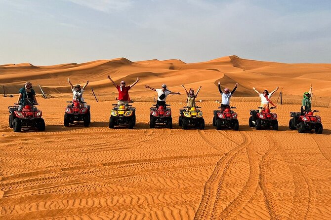 Adrenaline combo : Desert activities + ATV or Quad bike option - What the $219.20 group price really covers