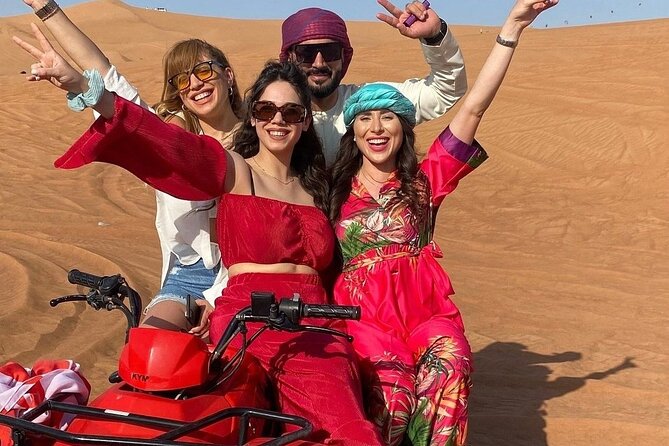 Adrenaline combo : Desert activities + ATV or Quad bike option - How the private format affects the day