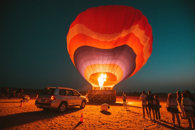 Adventure Hot Air Balloon with Buffet Breakfast & Falcon Show - Key points to know before booking