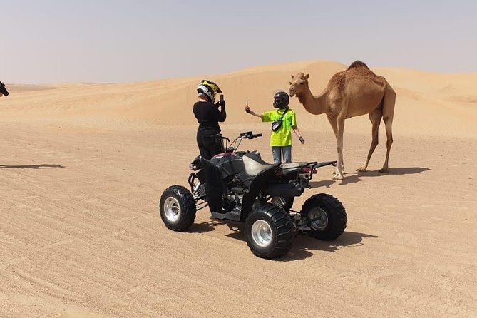 Adventure quad bike tour ( 2 hour private quad biking to deep desert ) - A private ride instead of a convoy