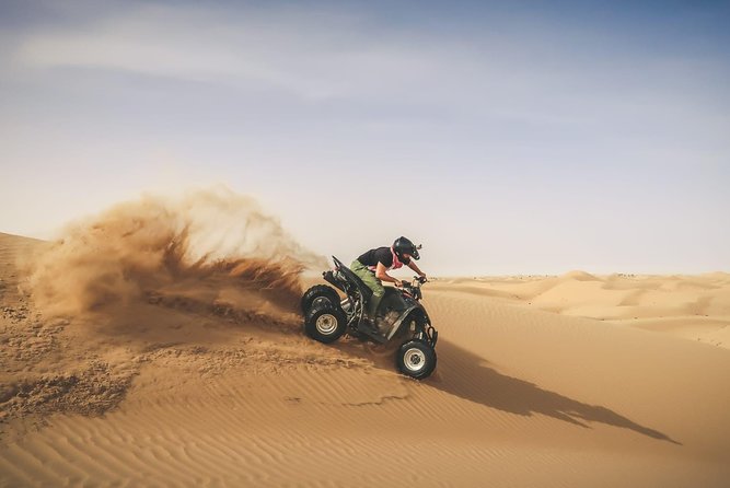 Adventure quad bike tour ( 2 hour private quad biking to deep desert ) - The possible camel farm stop