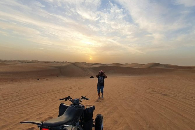 Adventure quad bike tour ( 2 hour private quad biking to deep desert ) - What the experience feels like for first-time riders