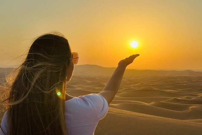 Afternoon Dune Drive Safari with SunSet Photo & Sand Boarding - Al Badayer: a practical pause before the main ride