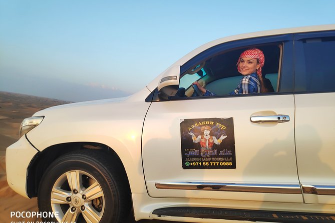 Afternoon Dune Drive Safari with SunSet Photo & Sand Boarding - Al Madam: the extended dune-bashing session