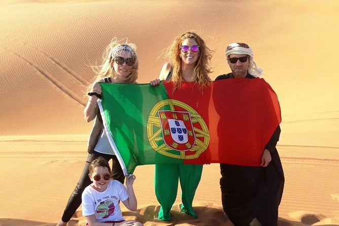 Afternoon Dune Drive Safari with SunSet Photo & Sand Boarding - Camel photos, not a long camel trek