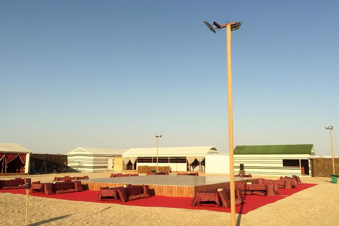 Al Ain Desert Safari with Buffet Dinner - A Bedouin-style camp after dark