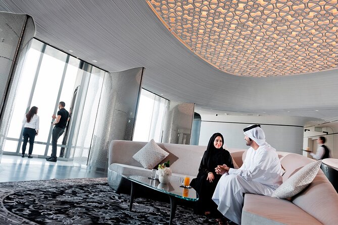 At the top Burj Khalifa Dubai Admission ticket - Seeing Dubai from 456 meters