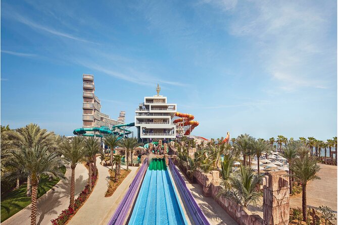 Atlantis Aquaventure Ticket (with options for Aquarium), Dubai - The major slides at Neptune and Poseidon