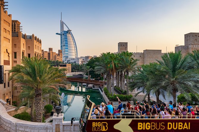 Big Bus Dubai and Abu Dhabi Twin City Ticket: Hop-On Hop-Off Tours - Dubai route: from Burj Khalifa to the creek