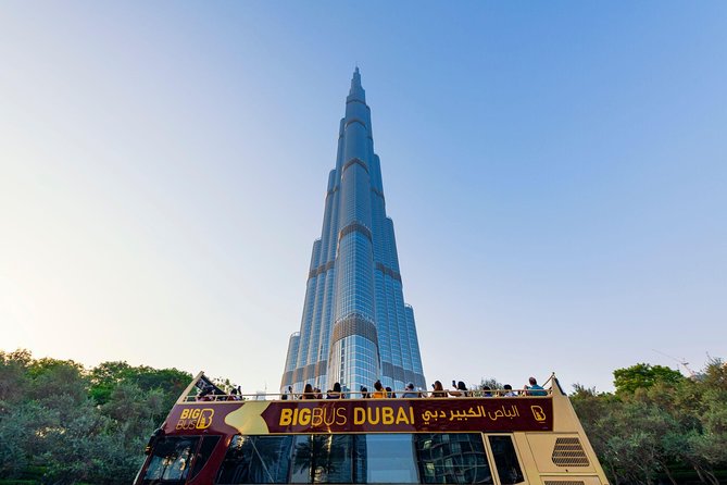Big Bus Dubai Hop-On, Hop-Off Sightseeing Tour by Open-Top Bus - Start at Dubai Mall and get your bearings