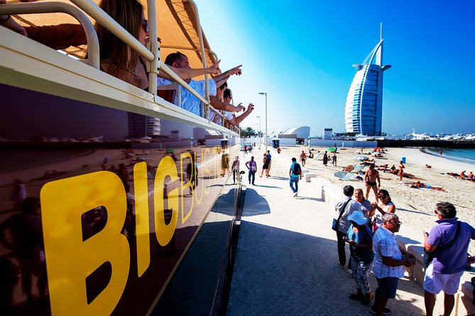Big Bus Dubai Hop-On, Hop-Off Sightseeing Tour by Open-Top Bus - Blue route: Marina, Palm Jumeirah, and Burj Al Arab
