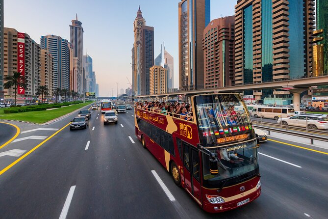 Big Bus Dubai Hop-On, Hop-Off Sightseeing Tour by Open-Top Bus - Choosing between the 24-hour, 48-hour, and five-day passes