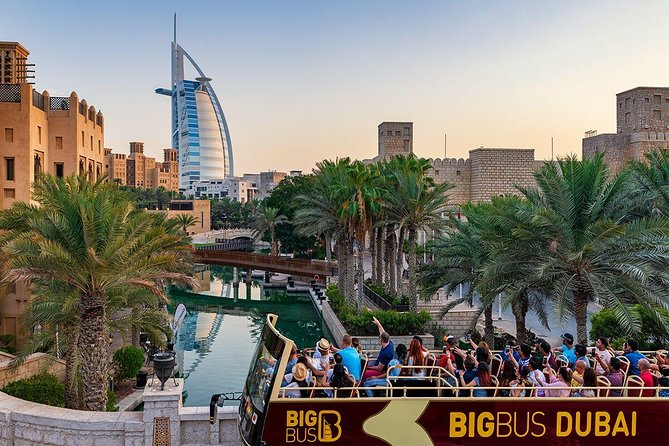 Big Bus Dubai Hop-On, Hop-Off Sightseeing Tour by Open-Top Bus - Red route: from Burj Khalifa to the Creek