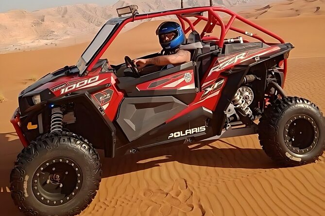 Buggy Ride in Red Dunes With Pick-up and Drop-up - Who will enjoy this most