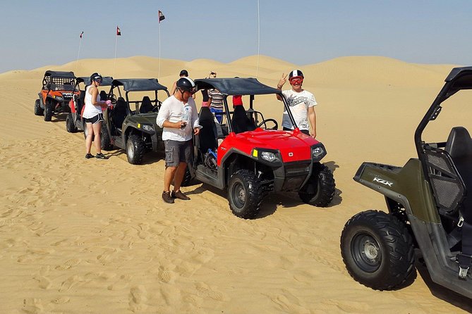 Buggy Safari with BBQ, Live Entertainment - From Dubai hotel pickup to the open desert