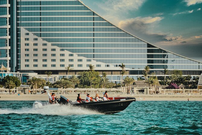 Burj Al Arab 100 Minute Boat Tour - Burj Al Arab from open water