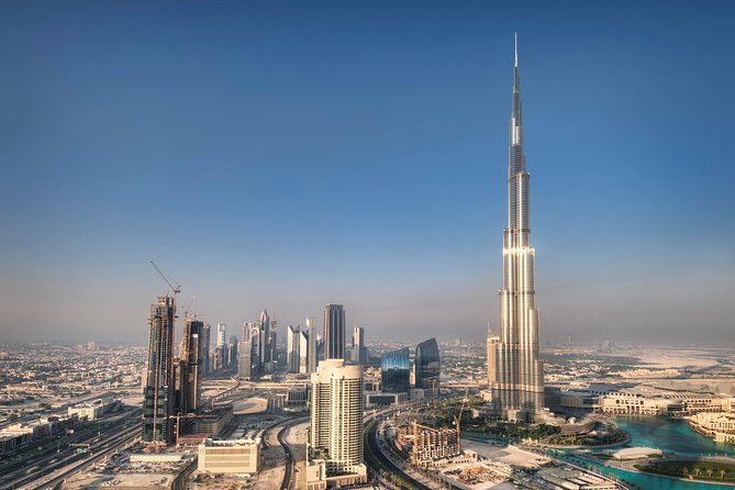 Burj Khalifa: At The Top (Levels 124 and 125) Admission Ticket - Level 125, telescopes, and the city below