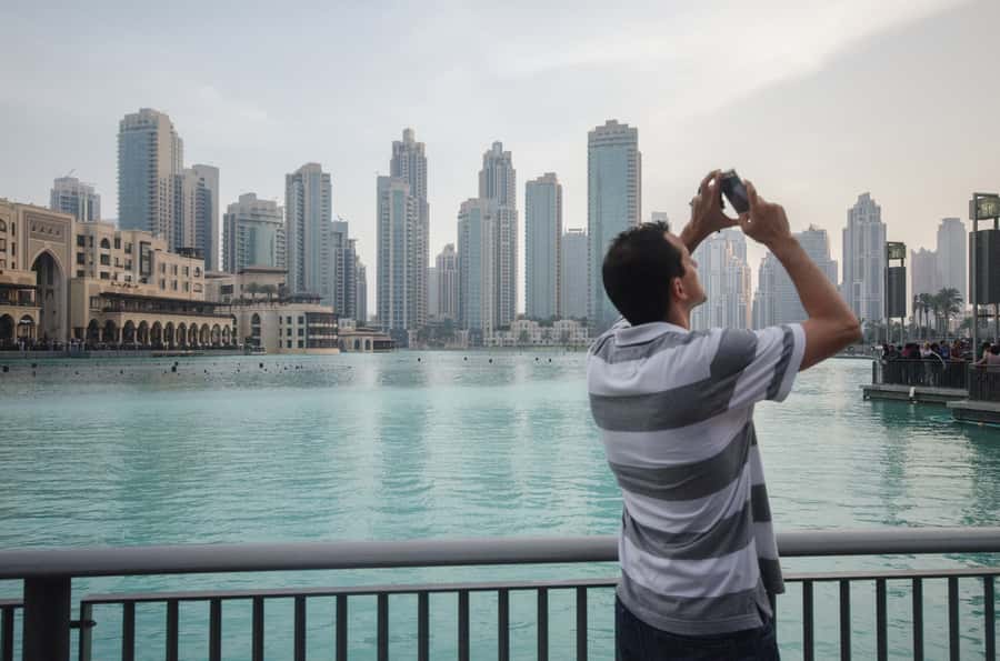 Burj Khalifa Ticket with 1-Way Transfer - What you see from floor 124