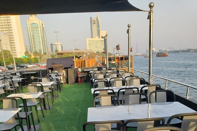 Catamaran Cruise with Dinner at Al Seef Dubai - Dinner, drinks, and what the buffet includes