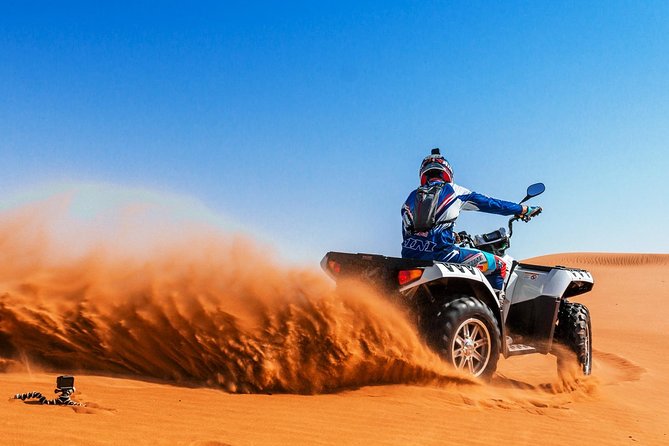 Classic Dubai Desert Safari with BBQ Dinner and Camp activities - Key points at a glance