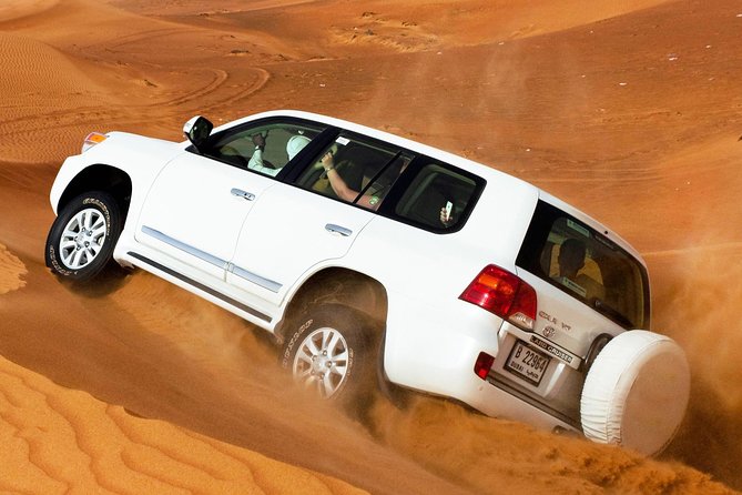 Combo Dubai City Tour and 4X4 Desert Safari with Dinner - Camel rides, tea, and the desert camp