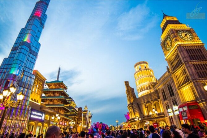 Combo: Dubai Frame & Global Village Tickets Only - Getting between the two stops