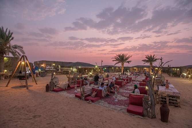 Deluxe Dubai Desert Safari with BBQ Dinner - The 20 to 30-minute dune-bashing run