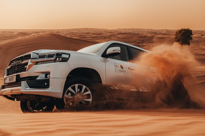 Deluxe Sunset Desert Safari: SandSurfing, Camel Ride & BBQ dinner - Key things to know before booking