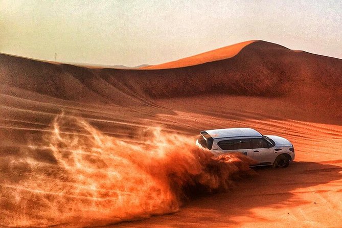 Desert 4x4 Safari, Complimentary ATV ride, Camel Ride, BBQ Dinner & Live Shows - Shared pickup and the ride toward the sand