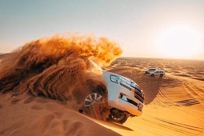 Desert Safari, 60-Min Self-drive ATV, Camel ride, Shows, Dinner - Dinner, tea, coffee, and the three evening shows