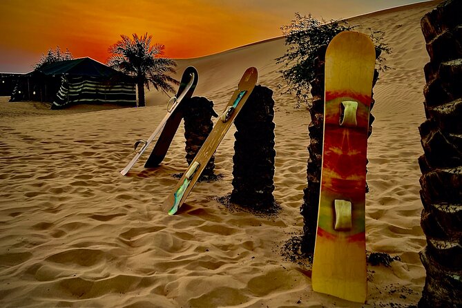 Desert Safari Abu Dhabi w/ Sand Boarding, Camel Ride & BBQ Dinner - A buffet dinner with familiar Arabic dishes