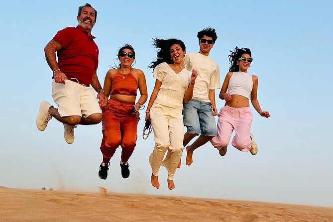 Desert Safari Adventure Dubai - Camel riding and sandboarding