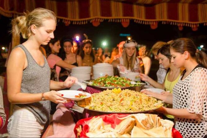 Desert Safari BBQ dinner, Camel ride & sandboarding from Dubai - From Dubai to the Lahbab dunes at 2:30 pm