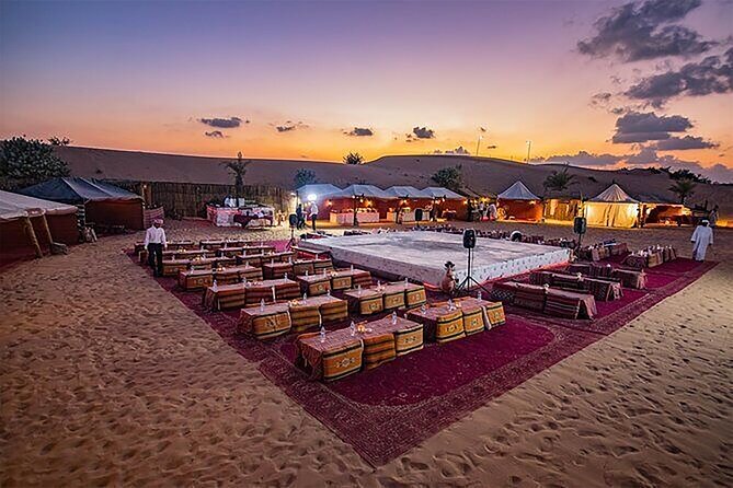Desert Safari Dubai BBQ Dinner & Live Shows - Red dunes, sunset stops, and a full half-day