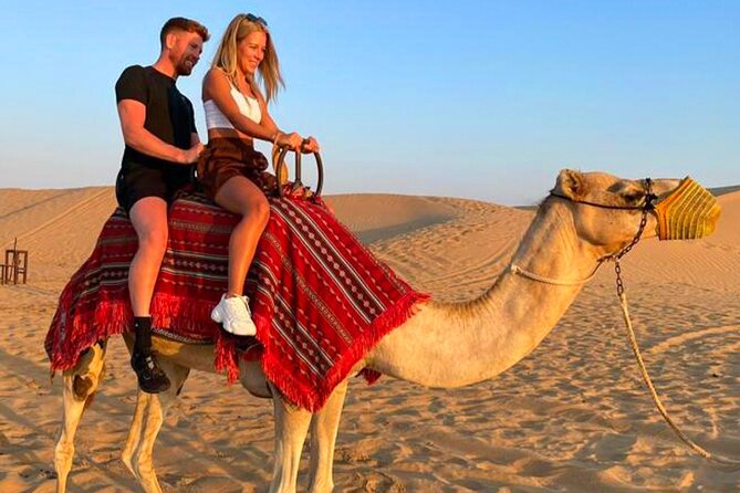 Desert Safari Dubai Tour with Dune Bashing, Camel Ride, & BBQ - Lahbab and the 4x4 dune ride