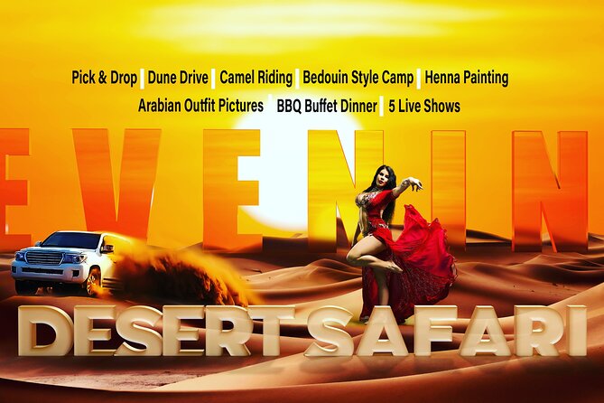 Desert Safari Dubai (VIP Package ) - The camel ride is traditional but very short