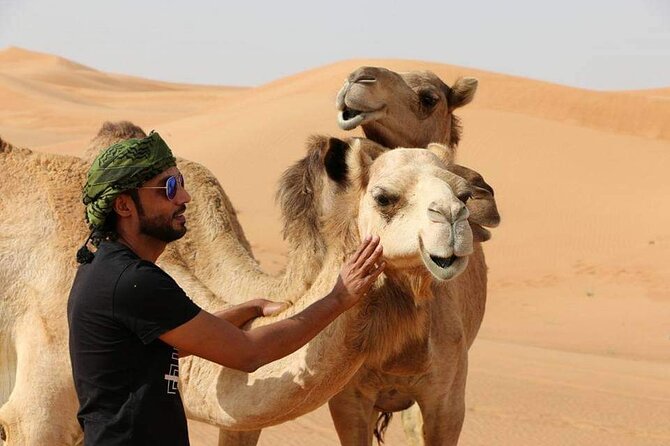 Desert Safari Dubai (VIP Package ) - Sandboarding adds a simple second thrill