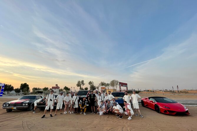 Desert Safari Dubai with BBQ - dinner, Sandboarding - BBQ buffet dinner with vegetarian choices