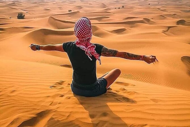 Desert Safari Dubai with Buffet Dinner & 3 live shows - From Dubai streets to Lahbab’s red dunes